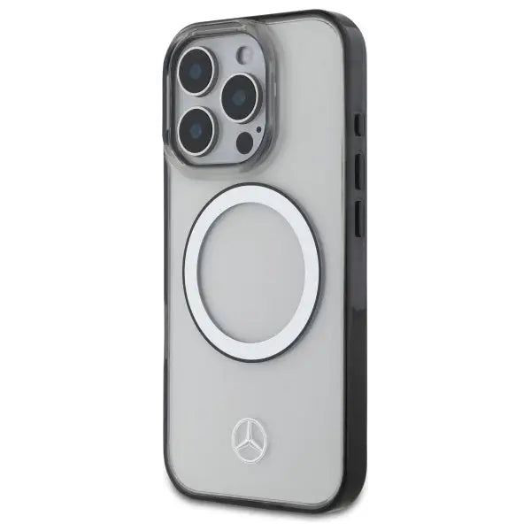 Mercedes Printed Logo MagSafe Case for iPhone 16 Pro - Clear - Cell phone cases and covers<<<HurtelXML