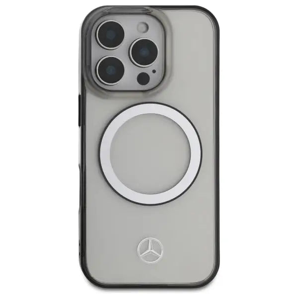 Mercedes Printed Logo MagSafe Case for iPhone 16 Pro - Clear - Cell phone cases and covers<<<HurtelXML