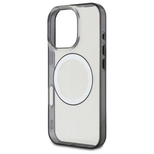 Mercedes Printed Logo MagSafe Case for iPhone 16 Pro Max - Clear - Cell phone cases and covers<<<HurtelXML