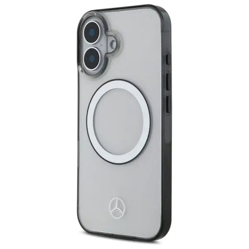 Mercedes Printed Logo MagSafe iPhone 16 Case - Clear - Cell phone cases and covers<<<HurtelXML