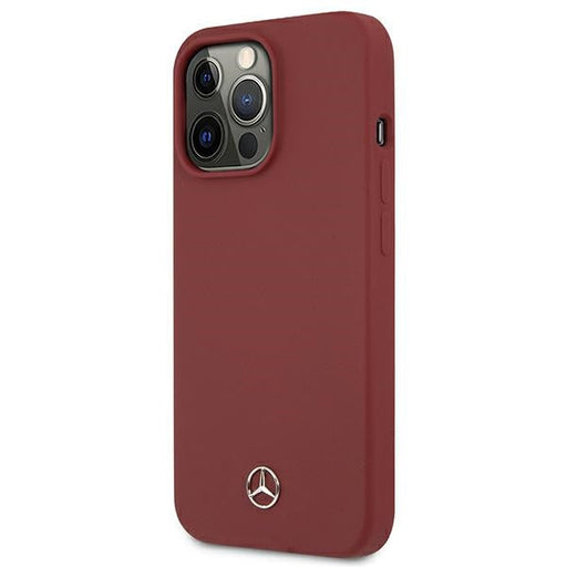 Mercedes Silicone Line Case for iPhone 13 Pro Max - Red - Cell phone cases and covers<<<HurtelXML