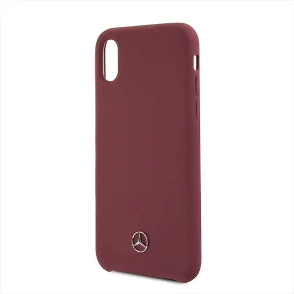 Mercedes Silicone Line iPhone X/XS Case - Red - Cell phone cases and covers<<<HurtelXML