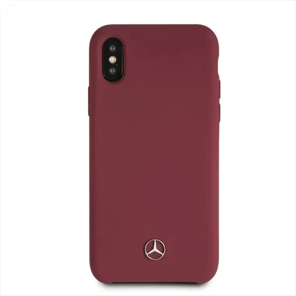 Mercedes Silicone Line iPhone X/XS Case - Red - Cell phone cases and covers<<<HurtelXML
