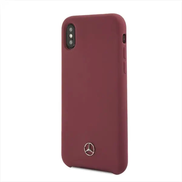 Mercedes Silicone Line iPhone X/XS Case - Red - Cell phone cases and covers<<<HurtelXML