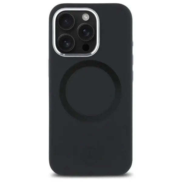 Mercedes Silicone Tonal Logo MagSafe iPhone 16 Pro Case - Black - Cell phone cases and covers<<<HurtelXML