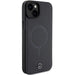 Mercedes Smooth Leather MagSafe case for iPhone 15 Plus - black - Cell phone cases and covers<<<HurtelXML