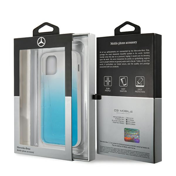 Mercedes Transparent Line Case for iPhone 12 mini - Blue - Cell phone cases and covers<<<HurtelXML