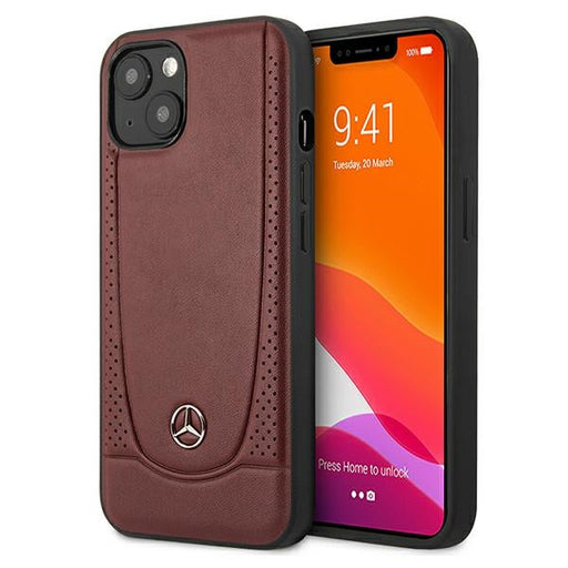 Mercedes Urban Line Case for iPhone 13 mini - Red - Cell phone cases and covers<<<HurtelXML