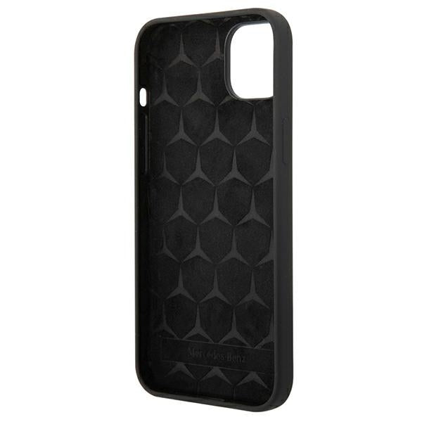 Mercedes Silicone Line case for iPhone 14 Plus - black