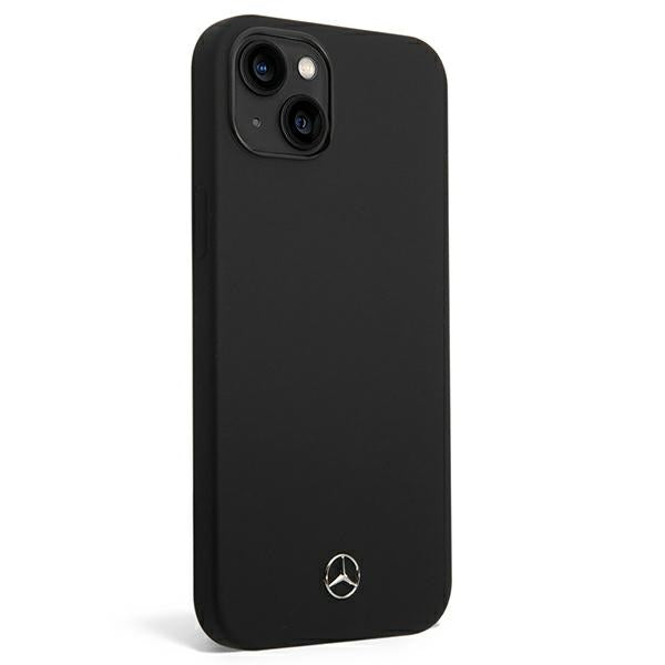 Mercedes Silicone Line MagSafe case for iPhone 14 - black