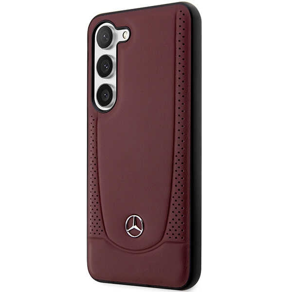 Mercedes MEHCS23MARMRE S23+ S916 red/red hardcase Leather Urban Bengale