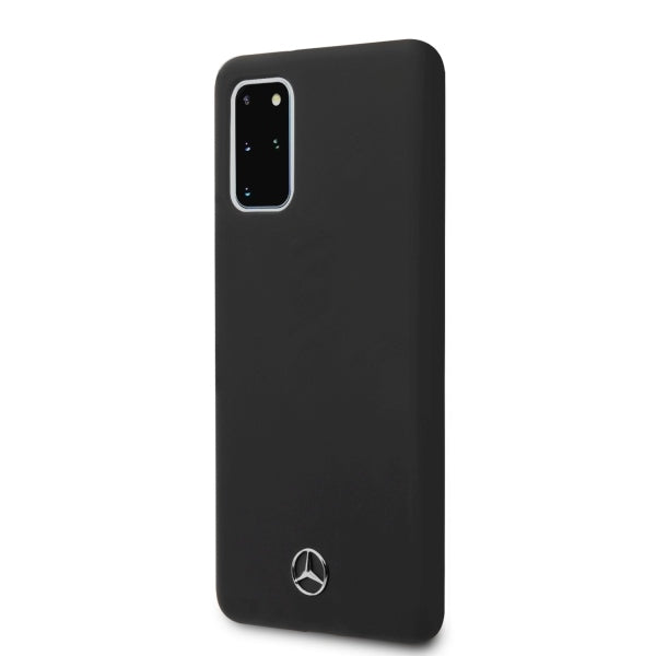 Mercedes Silicone Line Case for Samsung Galaxy S20+ - Black