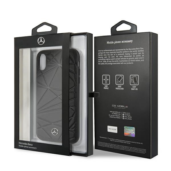 Mercedes Twister iPhone Xr Case - Black