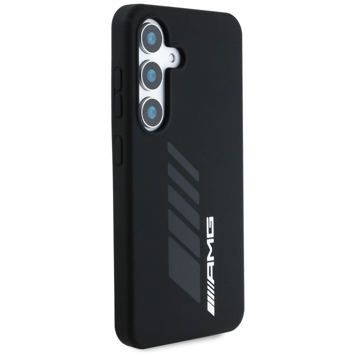 AMG Oversize Rhombs MagSafe Case for Samsung Galaxy S25 - Black