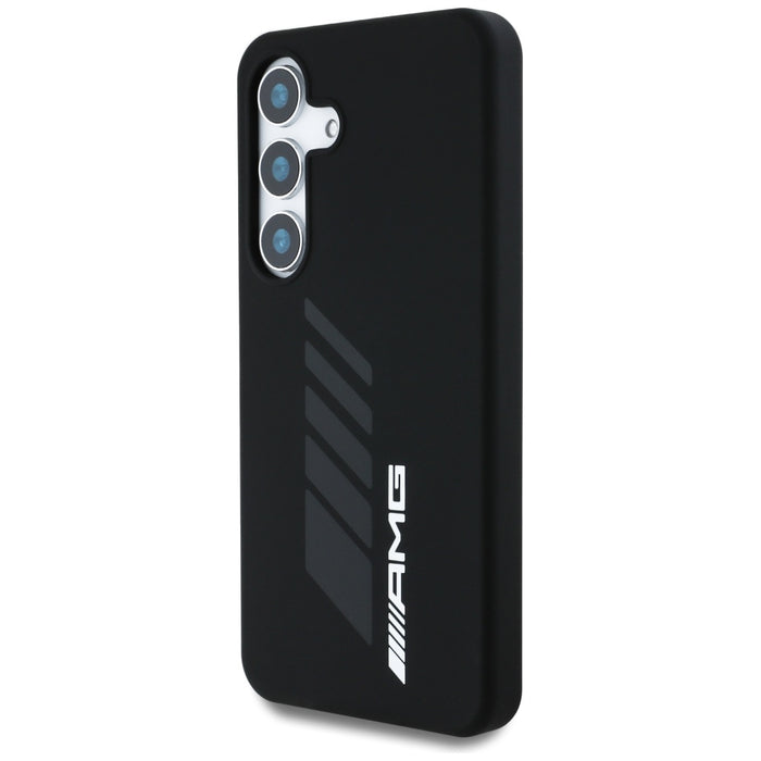 AMG Oversize Rhombs MagSafe Case for Samsung Galaxy S25 - Black