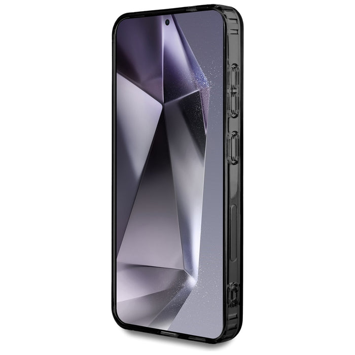 AMG Transparent Rhombs MagSafe Case for Samsung Galaxy S25 - Black