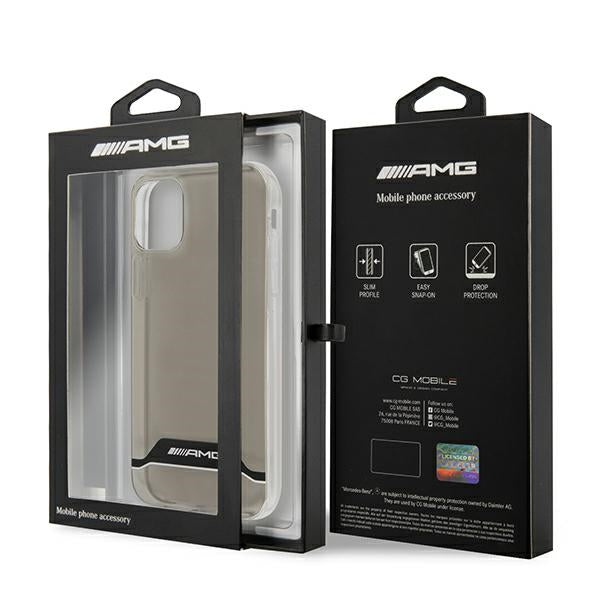 AMG Electroplate Black&amp;White Case for iPhone 11 / XR 6.1" - Transparent
