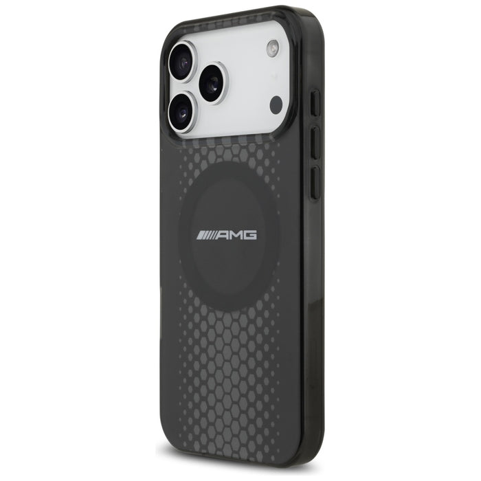 AMG Double Layer Transparent Graphics MagSafe Case for iPhone 17 Pro Max - Black