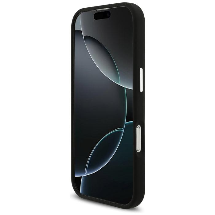 AMG Silicone Oversize Rhombs MagSafe Case for iPhone 17 - Black