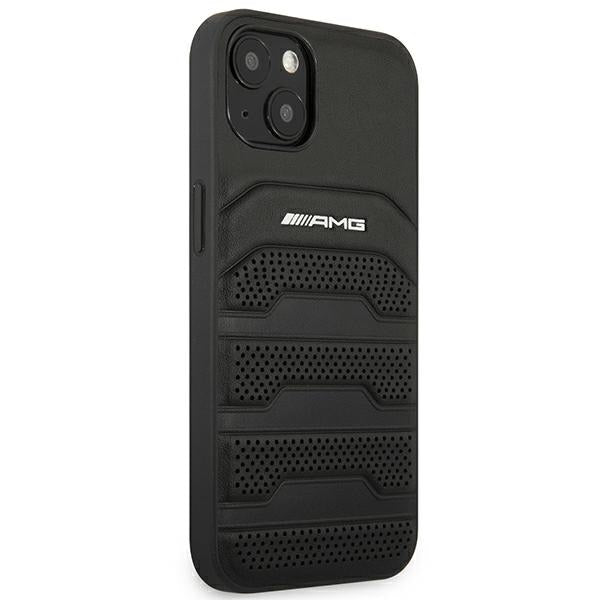 Mercedes AMG Debossed Lines Case for iPhone 13 / 14 / 15 - Black