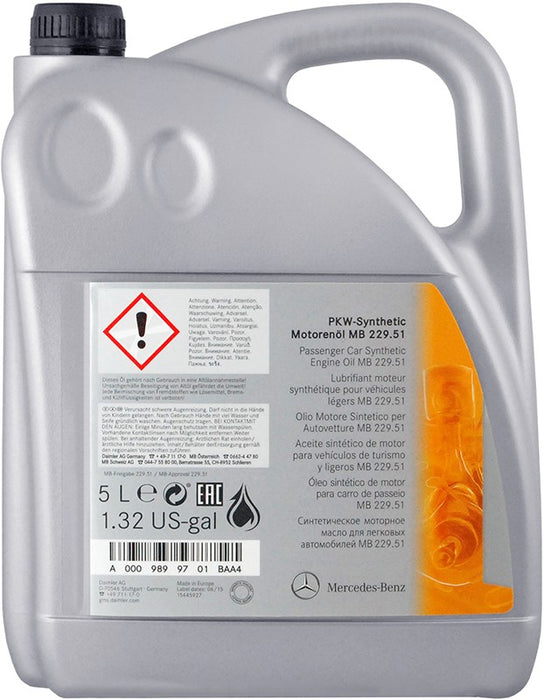 MERCEDES-BENZ 229.52 5W-30 5L