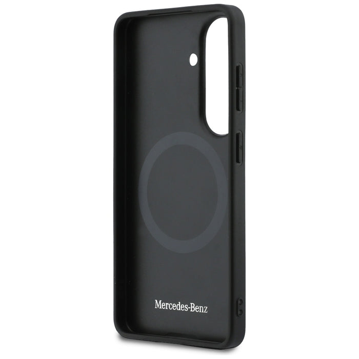Mercedes Vintage Logo MagSafe Case for Samsung Galaxy S26 - Black