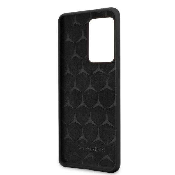 Mercedes MEHCS69SILSB S20 Ultra G988 hard case black/black Silicone Line