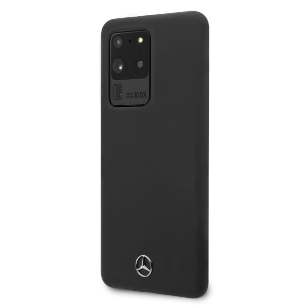 Mercedes MEHCS69SILSB S20 Ultra G988 hard case black/black Silicone Line