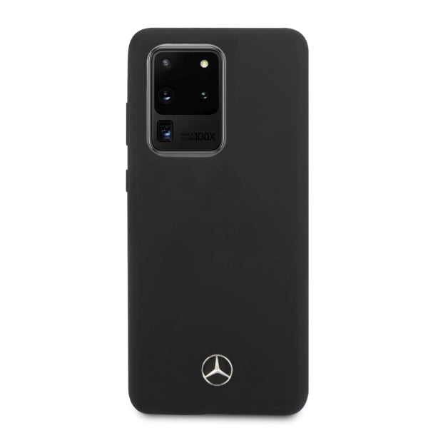 Mercedes MEHCS69SILSB S20 Ultra G988 hard case black/black Silicone Line