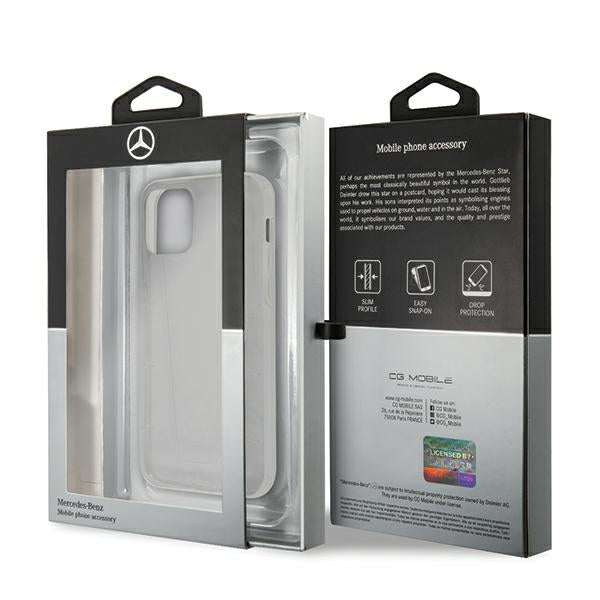 Mercedes Line Case for iPhone 12 mini - Transparent