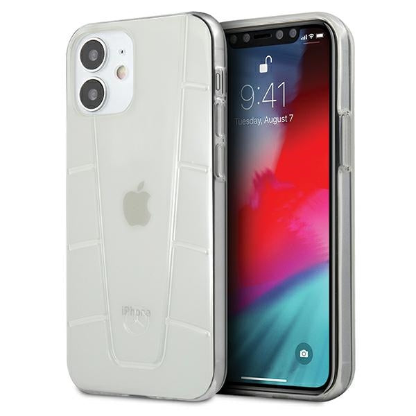 Mercedes Line Case for iPhone 12 mini - Transparent