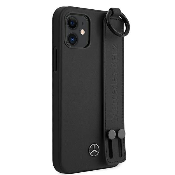 Mercedes Strap Line Case for iPhone 12 mini - Black