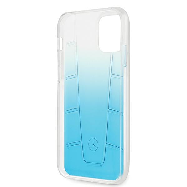 Mercedes Transparent Line Case for iPhone 12 Pro Max - Blue