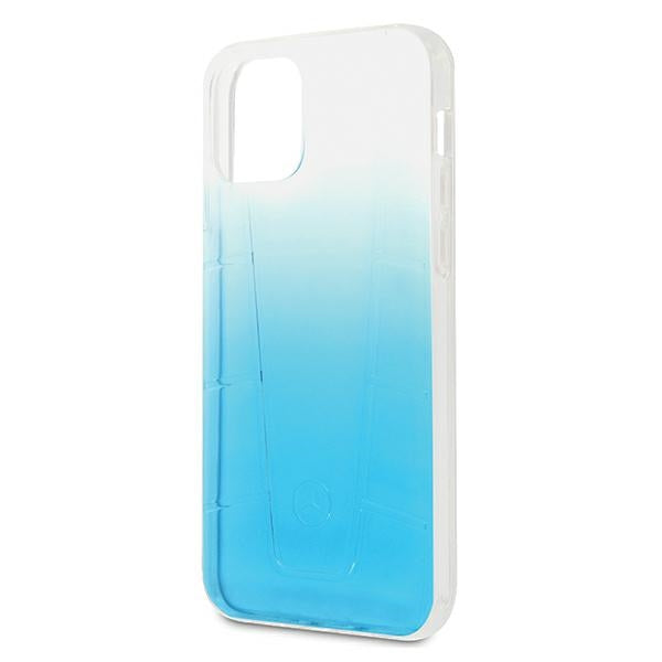 Mercedes Transparent Line Case for iPhone 12 Pro Max - Blue
