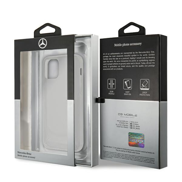 Mercedes Transparent Line Case for iPhone 12 mini - transparent