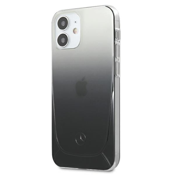 Mercedes Transparent Line Case for iPhone 12 mini - Black