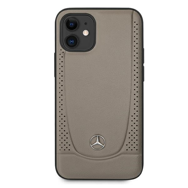 Mercedes Urban Line Case for iPhone 12 mini - Brown