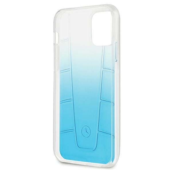 Mercedes Transparent Line Case for iPhone 12 mini - Blue