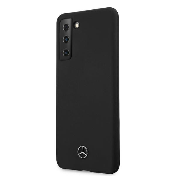 Mercedes Silicone Line Case for Samsung Galaxy S21 - Black