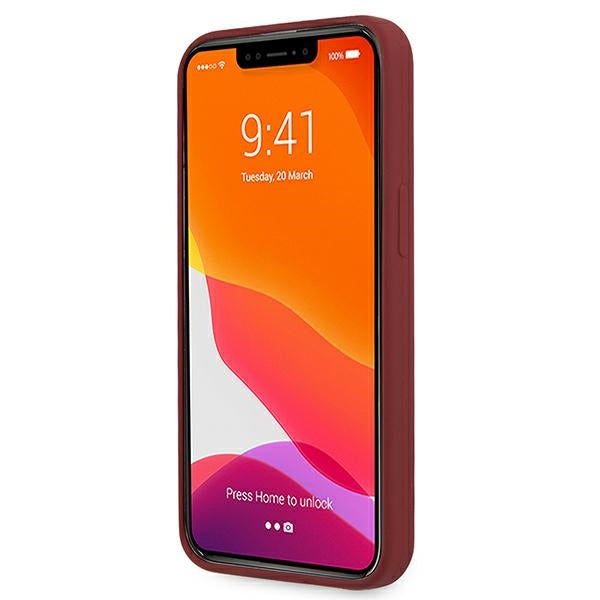 Mercedes Silicone Line Case for iPhone 13 Pro / iPhone 13 - Red