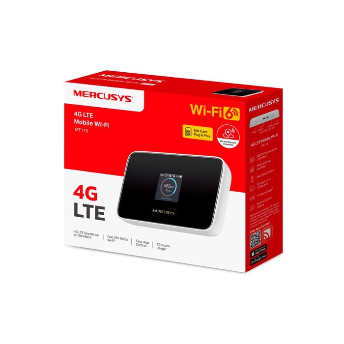 ROUTER MERCUSYS MT115 Single-band, WI-FI 6