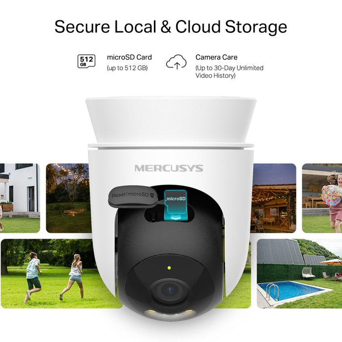 Mercusys MC500 security camera Bulb IP security camera Outdoor 1920 x 1080 pixels Ceiling/Wall/Pole