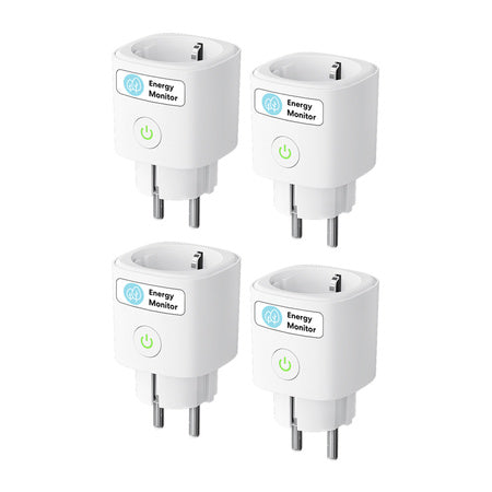 MEROSS MSS315CFH-EU Smart Plug with Energy Monitoring (Matter) (Set of 4)