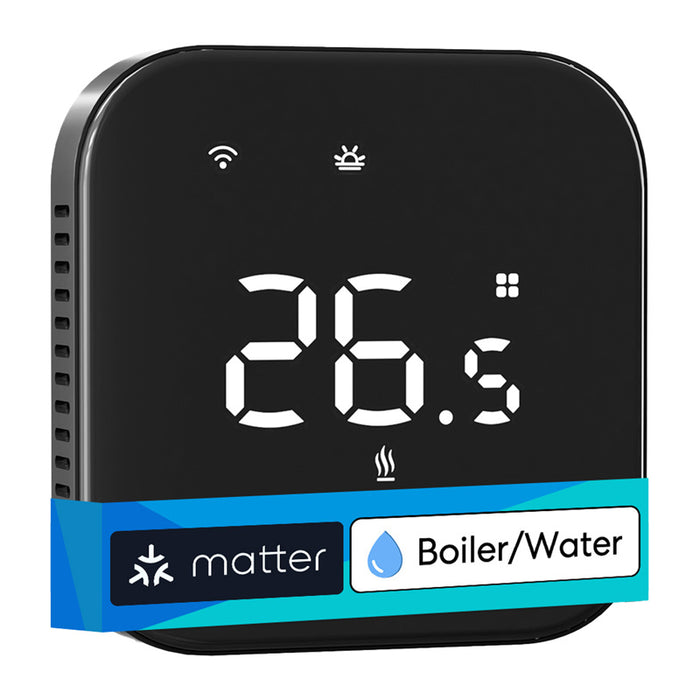 MEROSS MTS215BMA-B(EU) Smart Wi-Fi Thermostat (Black)