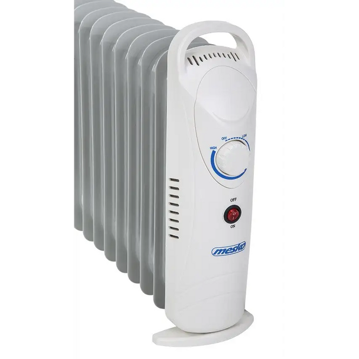 Mesko Home MS7805 Indoor White 1000 W Oil electric space heater - Oil radiatorsAGD-GRO<<<Home Appliance