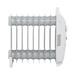 Mesko Home MS7805 Indoor White 1000 W Oil electric space heater - Oil radiatorsAGD-GRO<<<Home Appliance