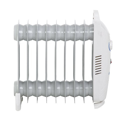 Mesko Home MS7805 Indoor White 1000 W Oil electric space heater