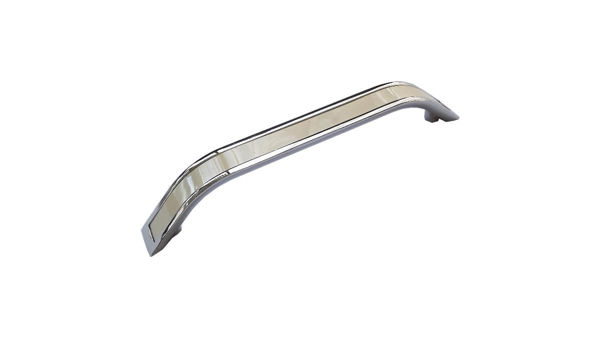 FURNITURE HANDLE 96MM CHROME CREAM VLX