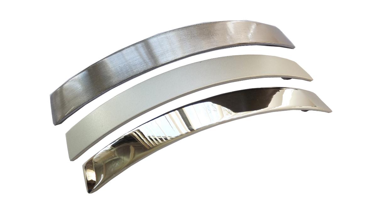 FURNITURE HANDLE 128MM CHROME MAT K-800