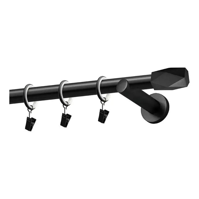 METAL CORNICE GARDINIA HEX 240 CM. BLACK - Корнизи<<<Корнизи щори и пердета<<<Мебели и интериор<<<Praktiker